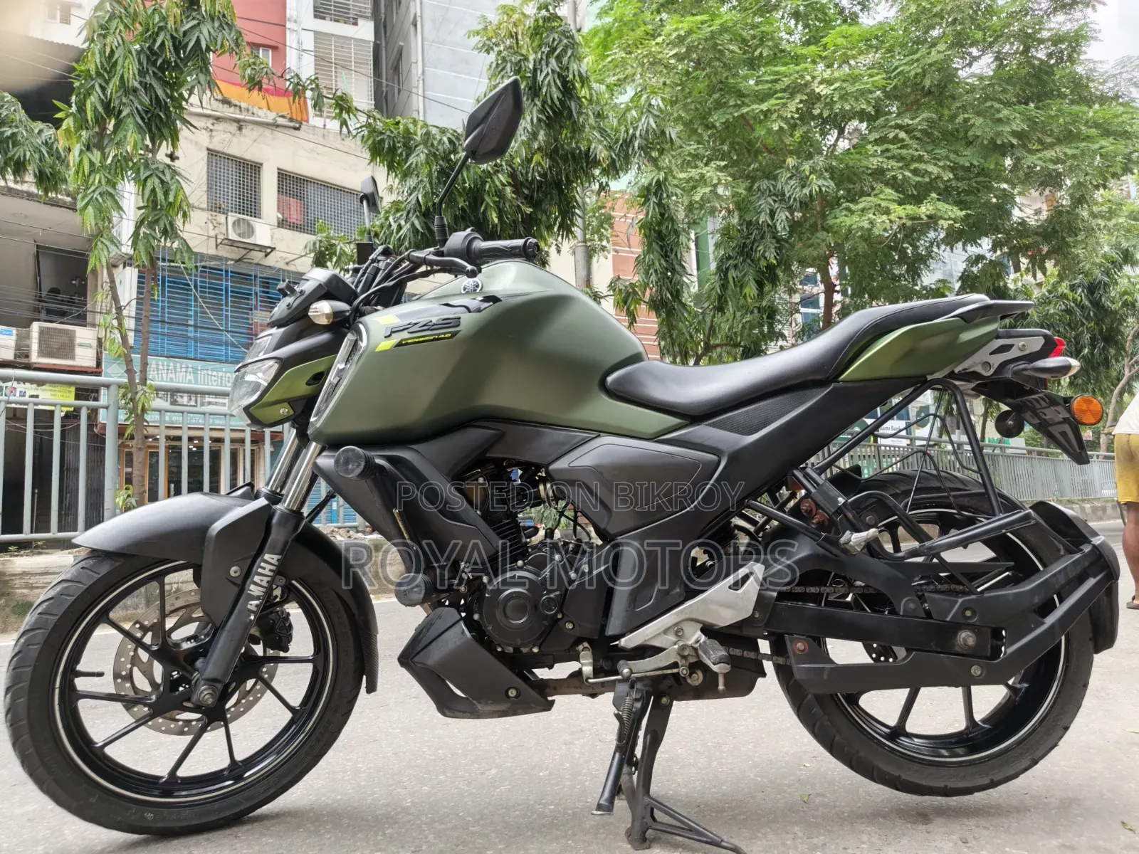 Yamaha FZS V3 2022 Green