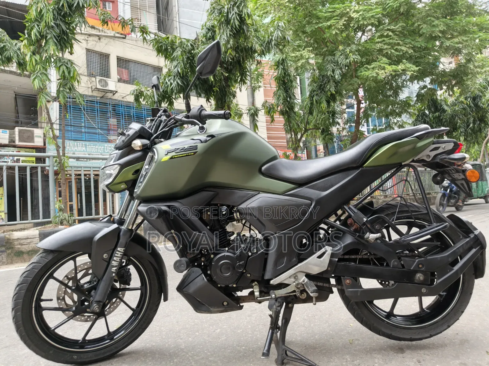 Yamaha FZS V3 2022 Green