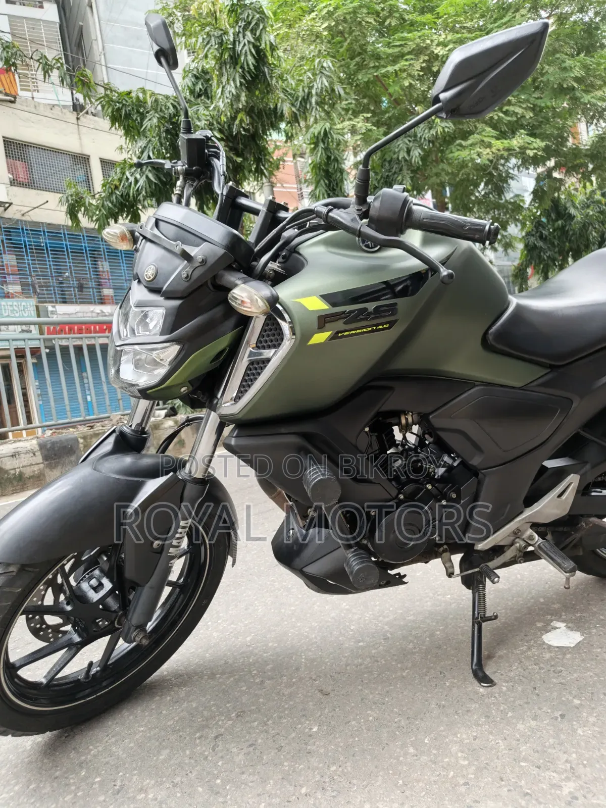 Yamaha FZS V3 2022 Green
