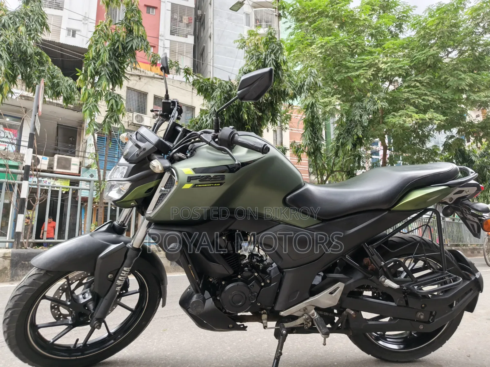 Yamaha FZS V3 2022 Green