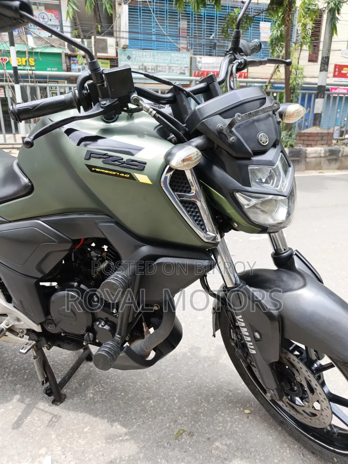 Yamaha FZS V3 2022 Green
