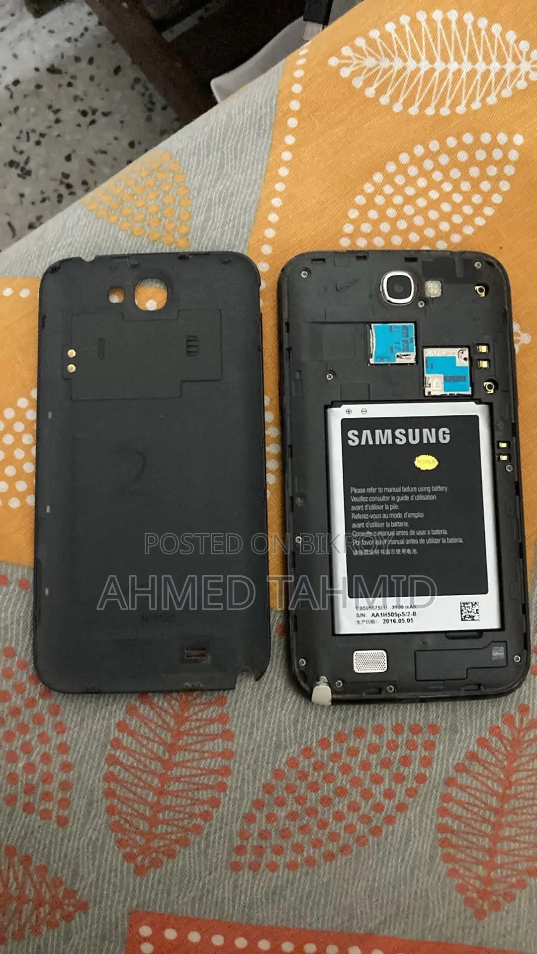 Samsung Galaxy Note II CDMA 16 GB Black