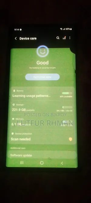 Samsung Galaxy Note 10 Plus 5G 256 GB Blue