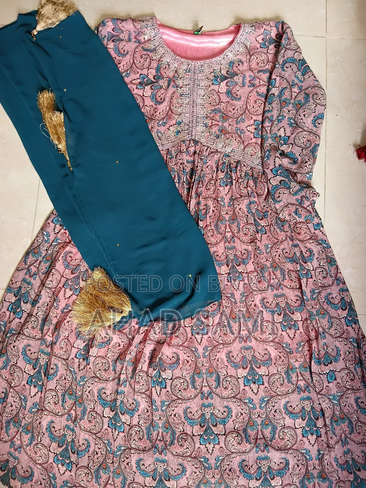 আনারকলি, ২ পিস, জামা আর ওরনা