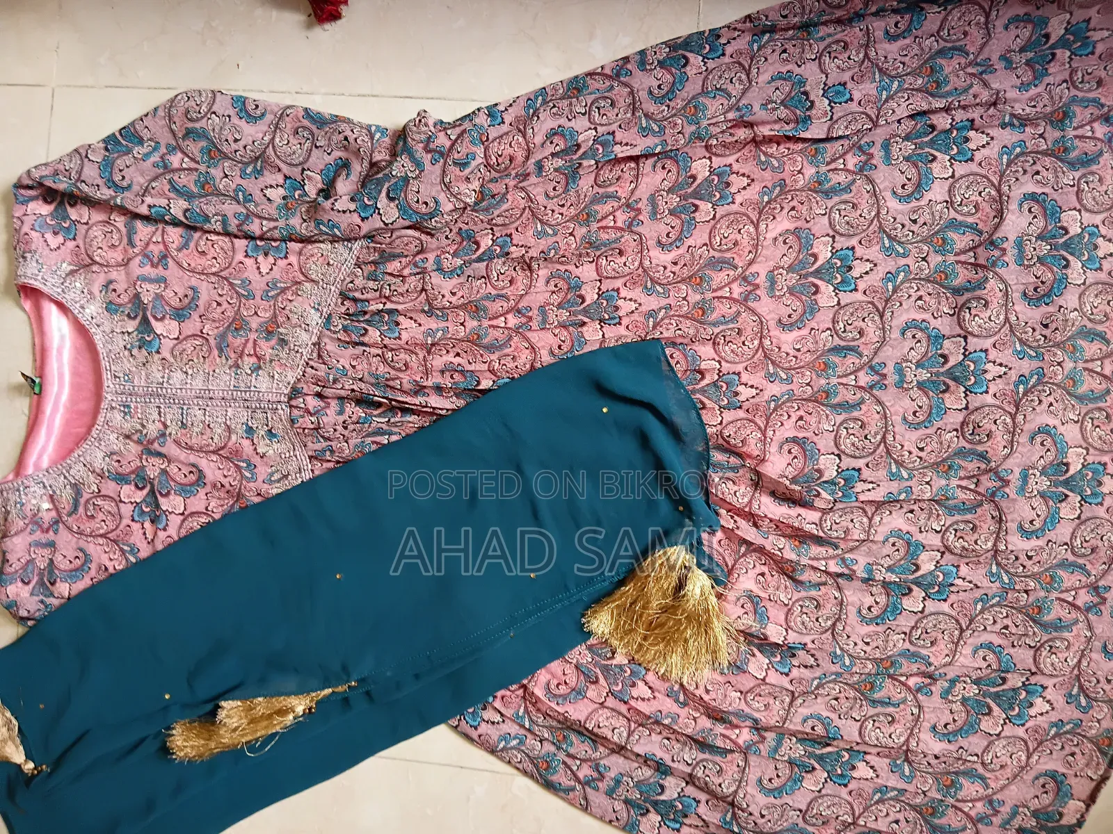 আনারকলি, ২ পিস, জামা আর ওরনা