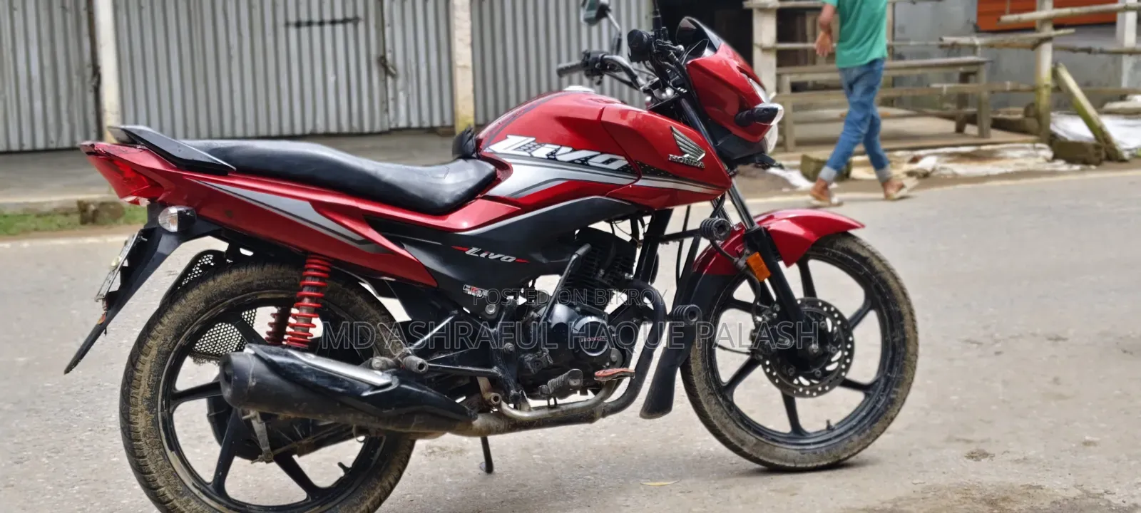 Honda Livo 2017 Red