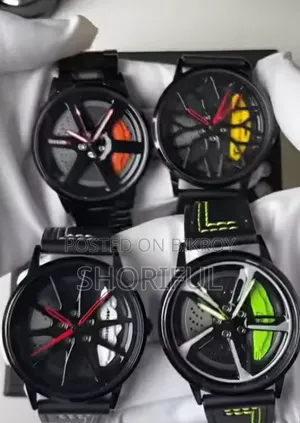Men's Car Wheel Watch