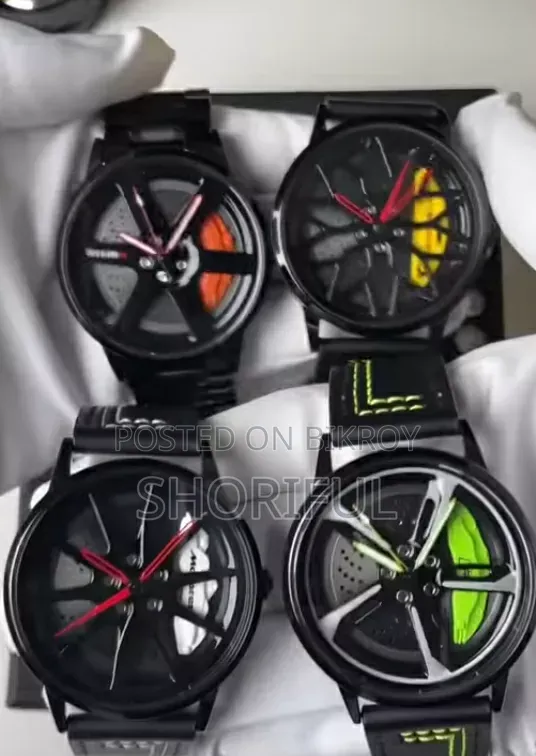 Men's Car Wheel Watch