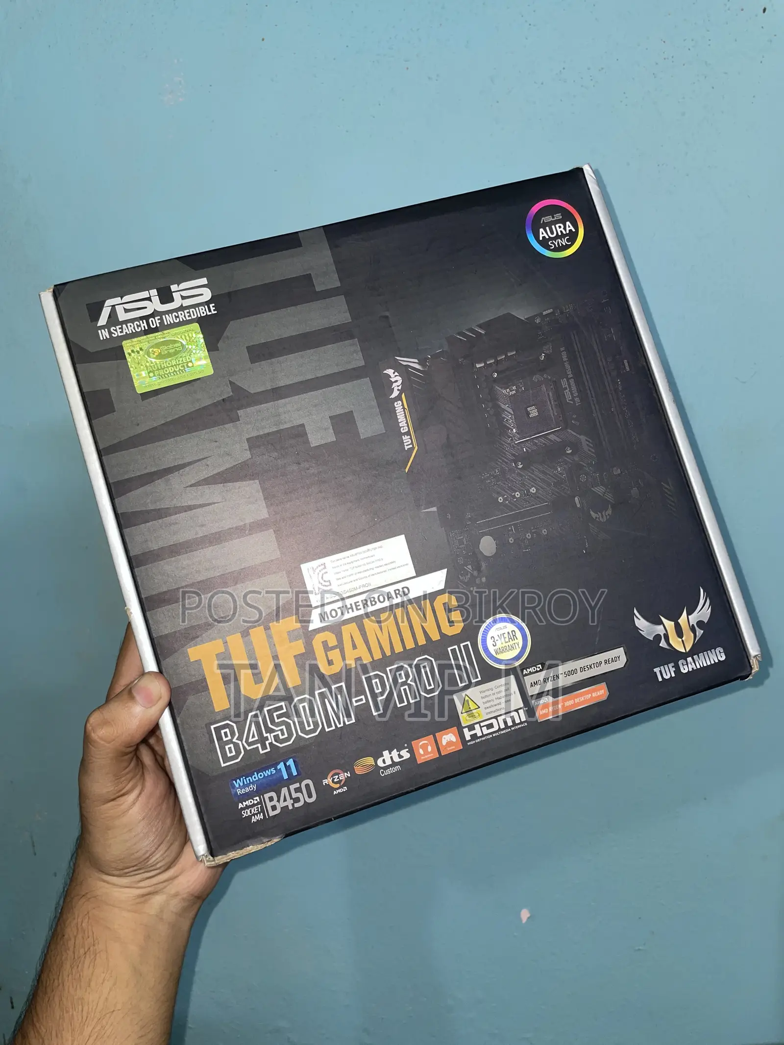 ASUS TUF Gaming B450m-Pro II মাদারবোর্ড