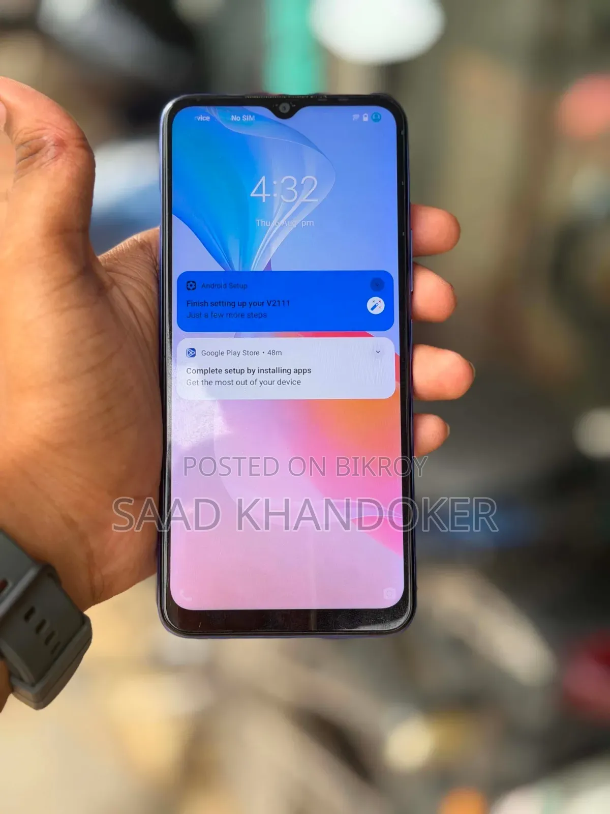 Vivo Y21 64 GB Blue