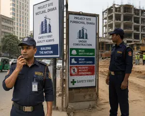 জরুরী নিরাপত্তা প্রহরী প্রয়োজন