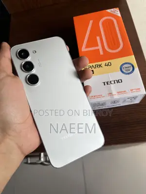 Tecno Spark 40 Pro 128 GB White