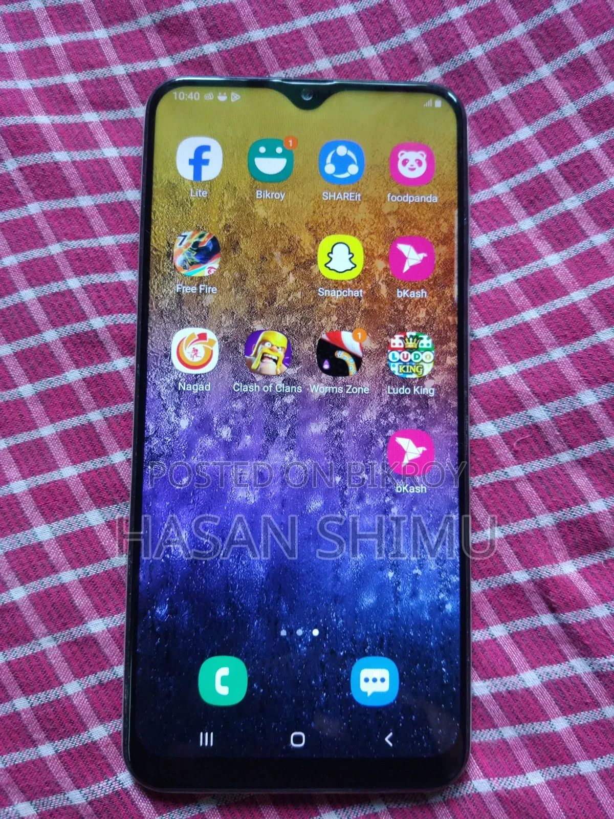 স্যামসাং গ্যালাক্সি এ২০এস ৩২ জিবি ব্লু