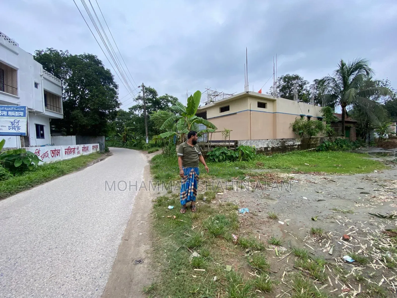 Land for sale 6 Katha with 30 feet road