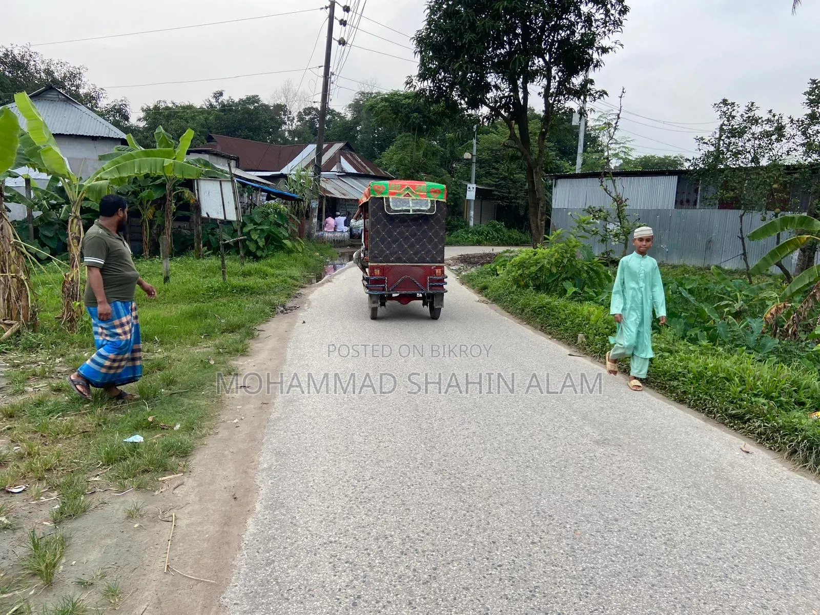 Land for sale 6 Katha with 30 feet road