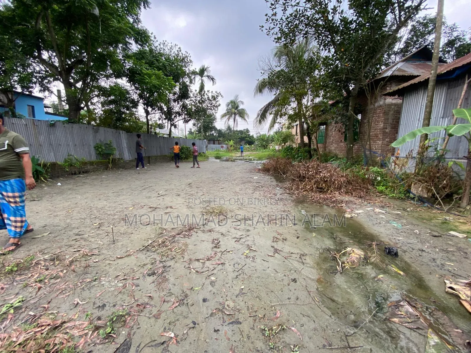 Land for sale 6 Katha with 30 feet road