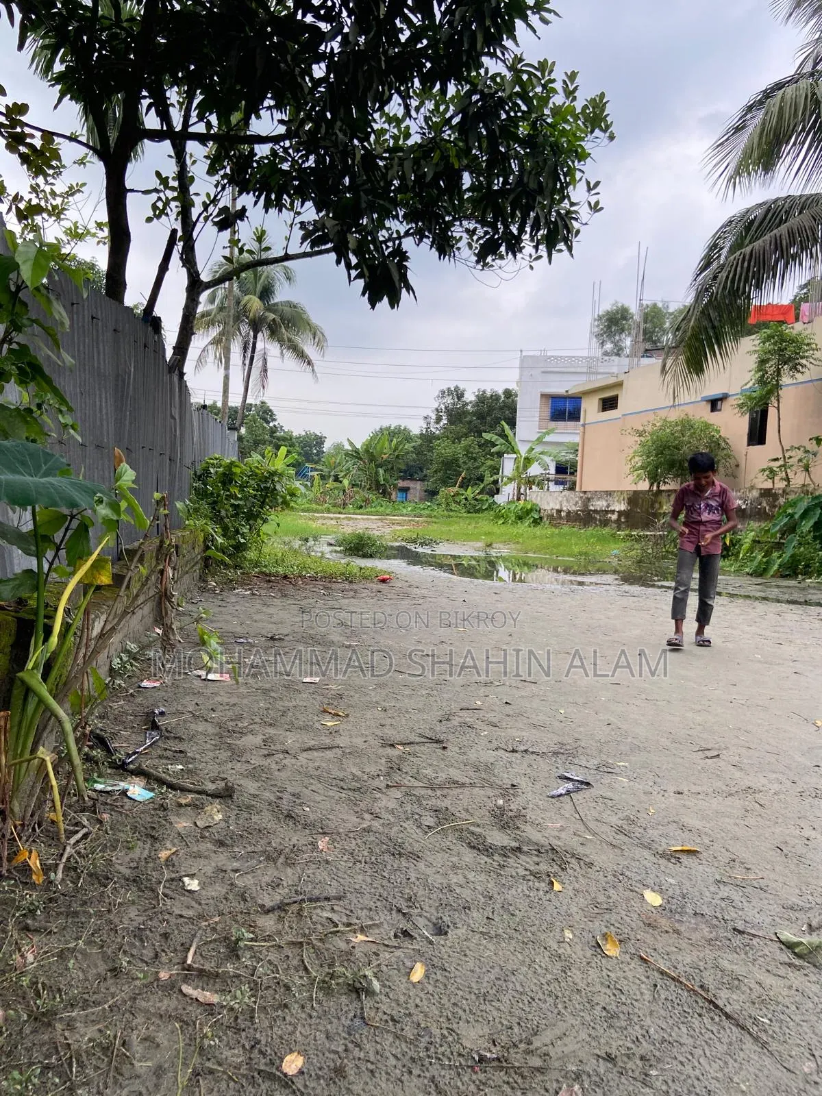 Land for sale 6 Katha with 30 feet road