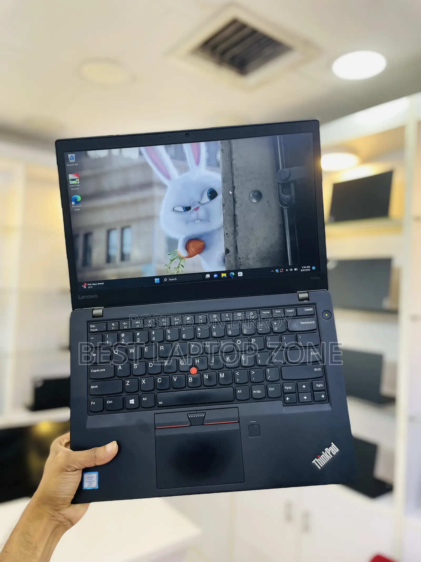 Laptop Lenovo ThinkPad T470 8GB Intel Core i7 SSD 256GB