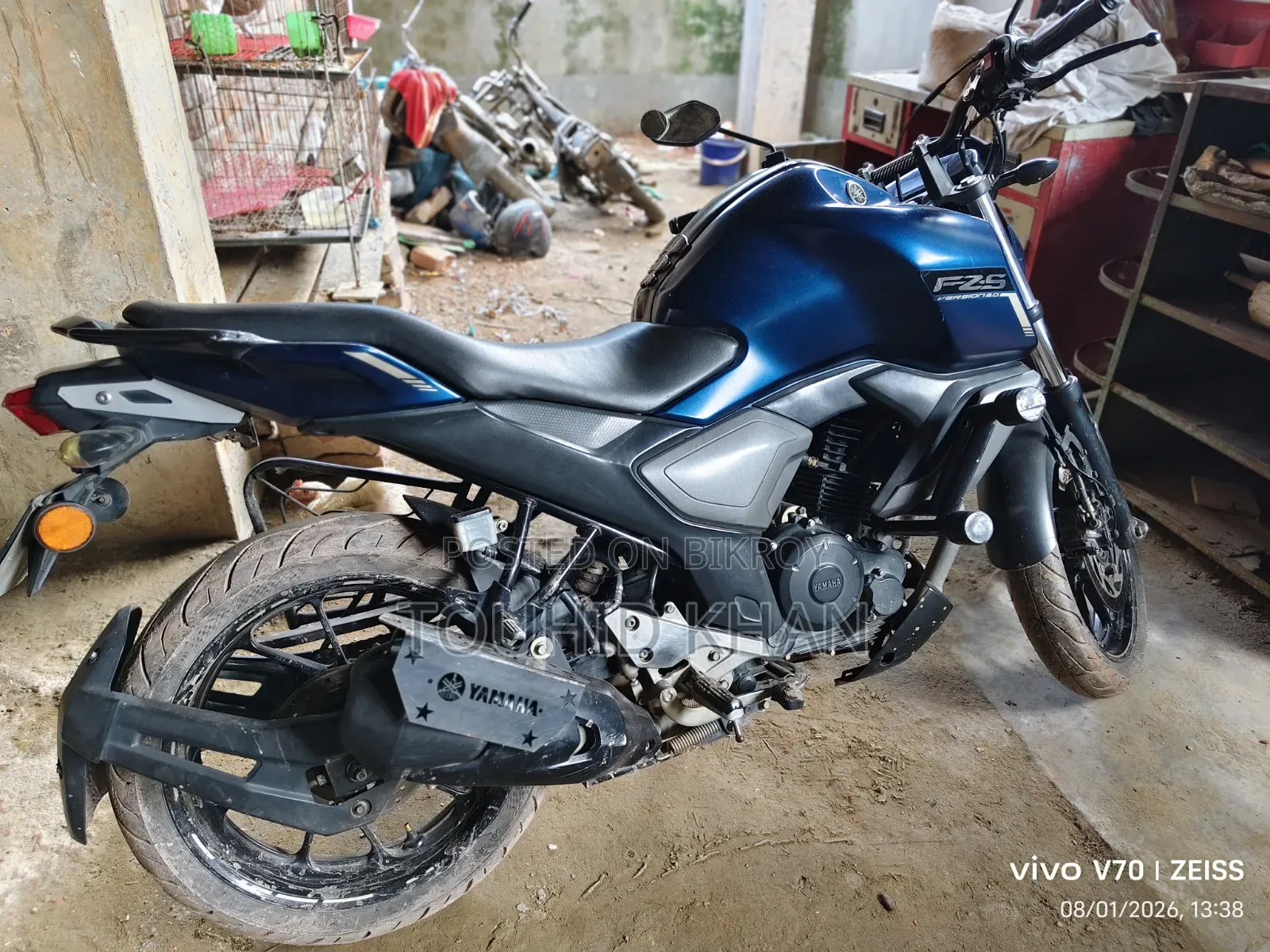 ইয়ামাহা এফজেডএস ভি৩ ২০২১ নীল