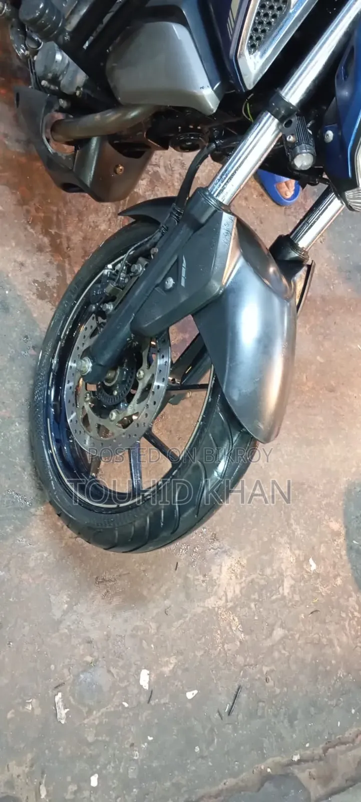 ইয়ামাহা এফজেডএস ভি৩ ২০২১ নীল