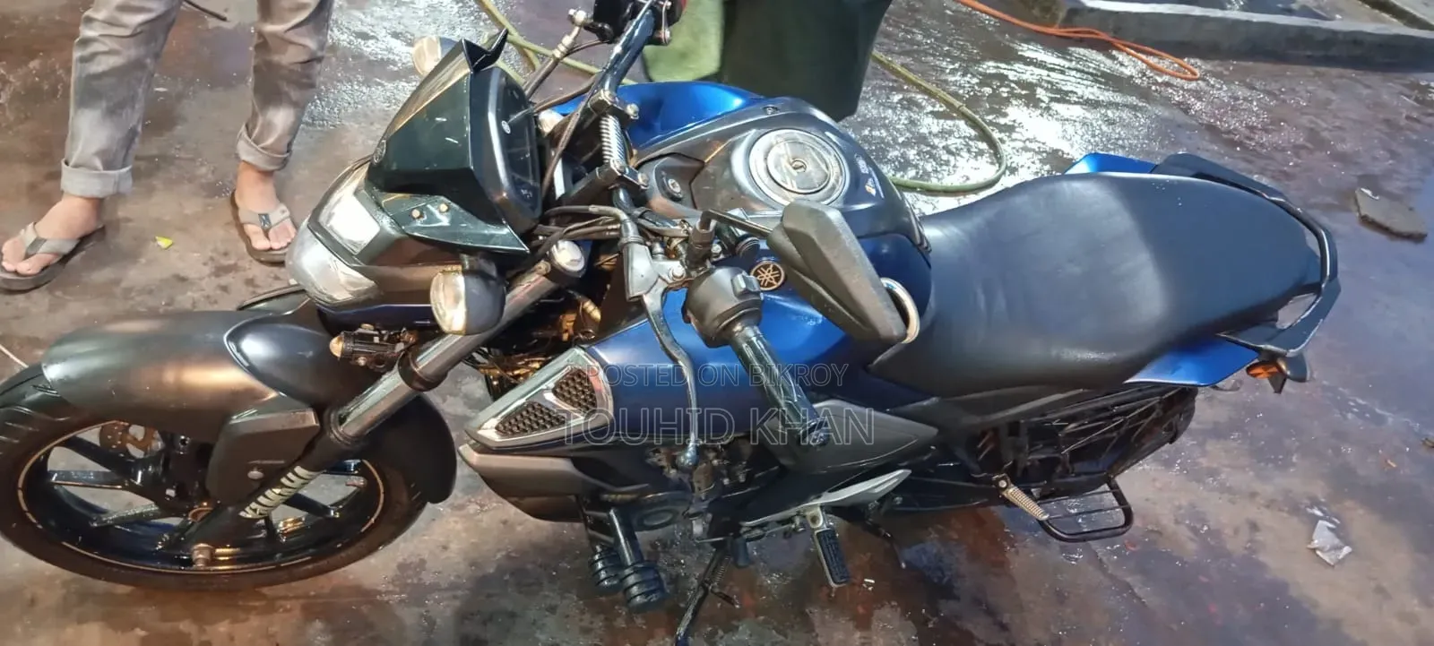ইয়ামাহা এফজেডএস ভি৩ ২০২১ নীল