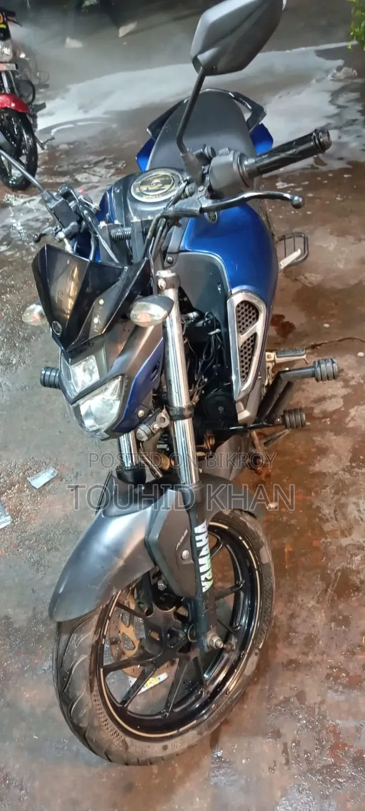 ইয়ামাহা এফজেডএস ভি৩ ২০২১ নীল