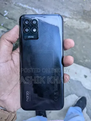 রিয়েলমি নারজো ৫০ ১২৮ জিবি কালো