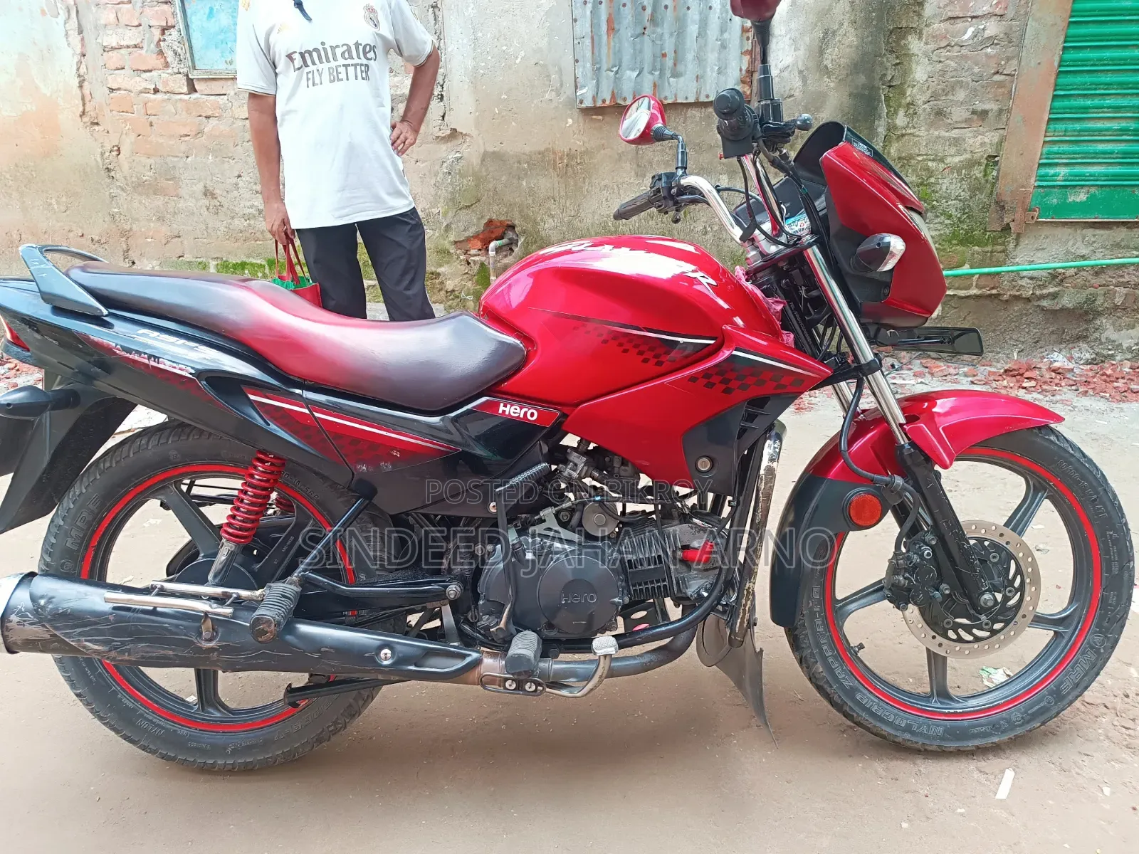 হিরো গ্ল্যামার ২০১৫ লাল