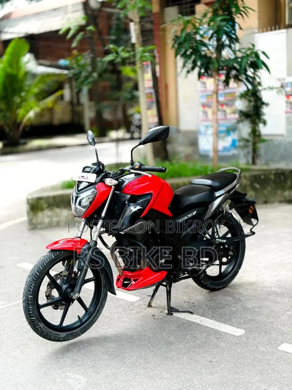 TVS Raider 125 2022 Red