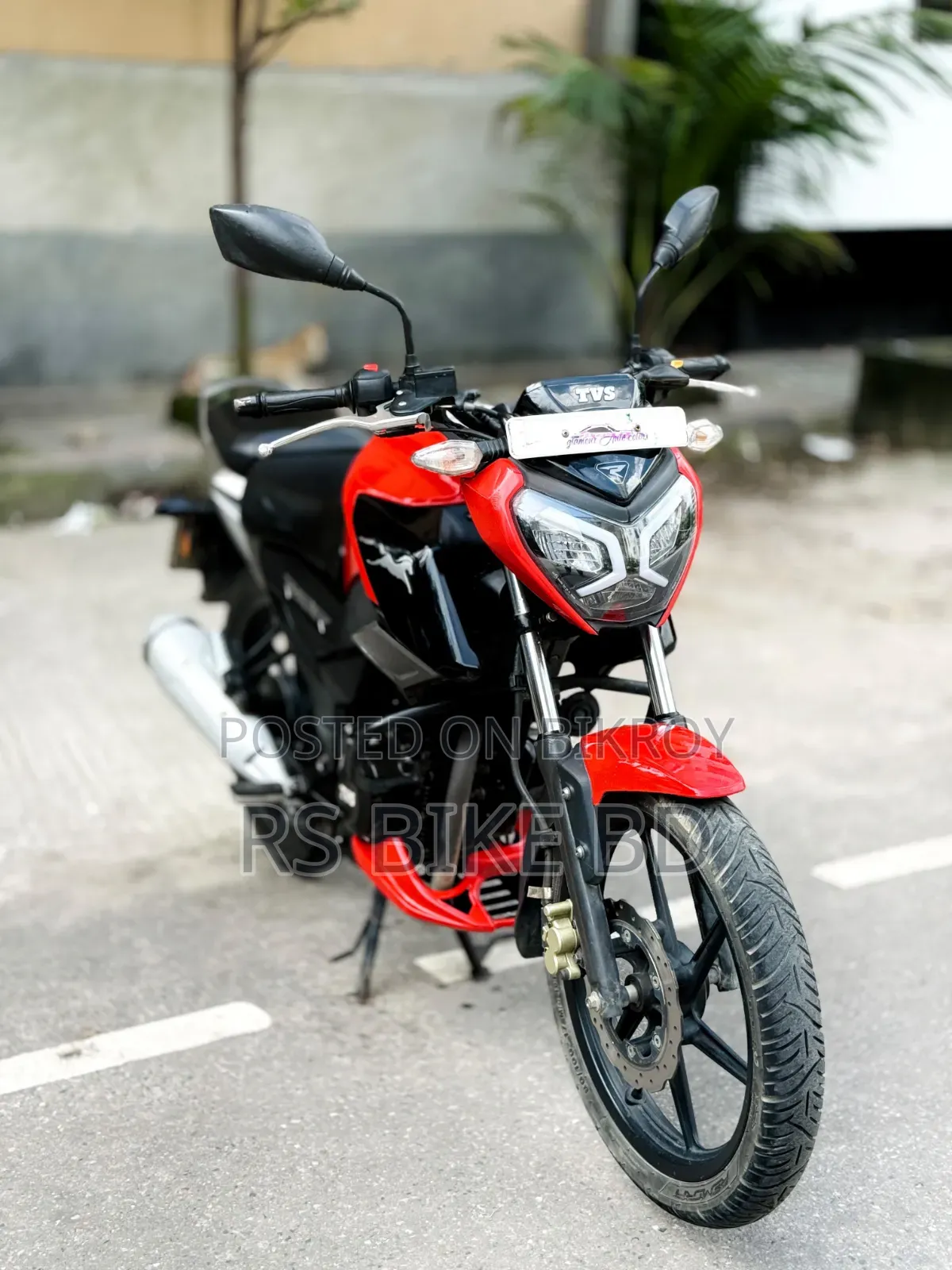 TVS Raider 125 2022 Red