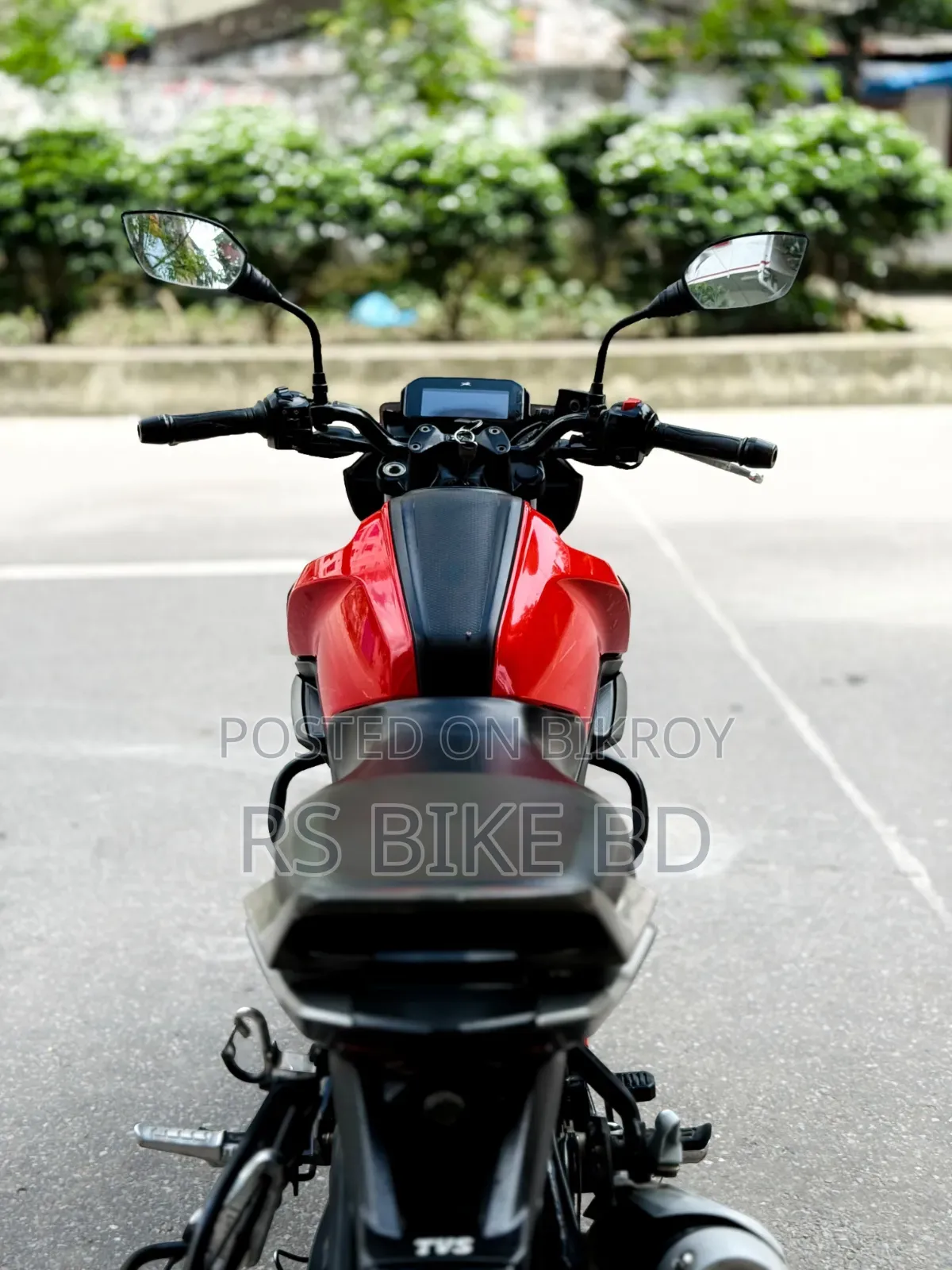 TVS Raider 125 2022 Red