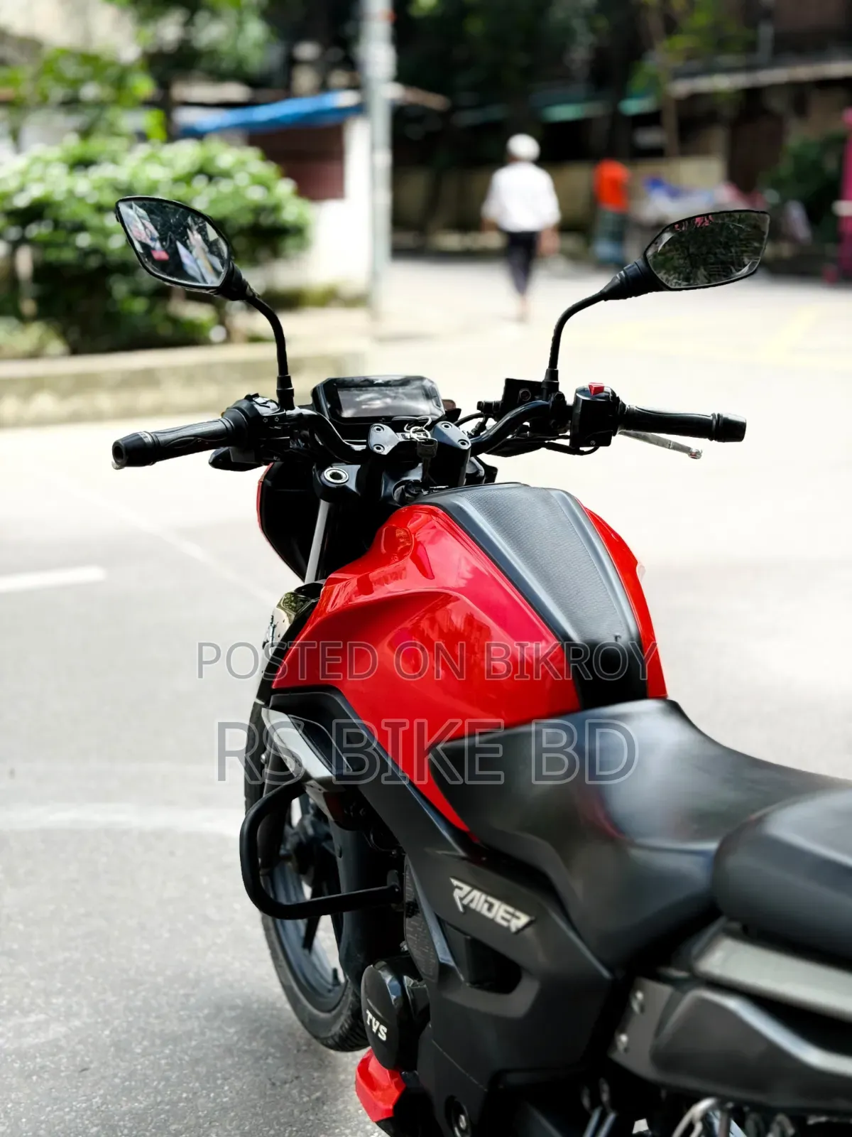 TVS Raider 125 2022 Red