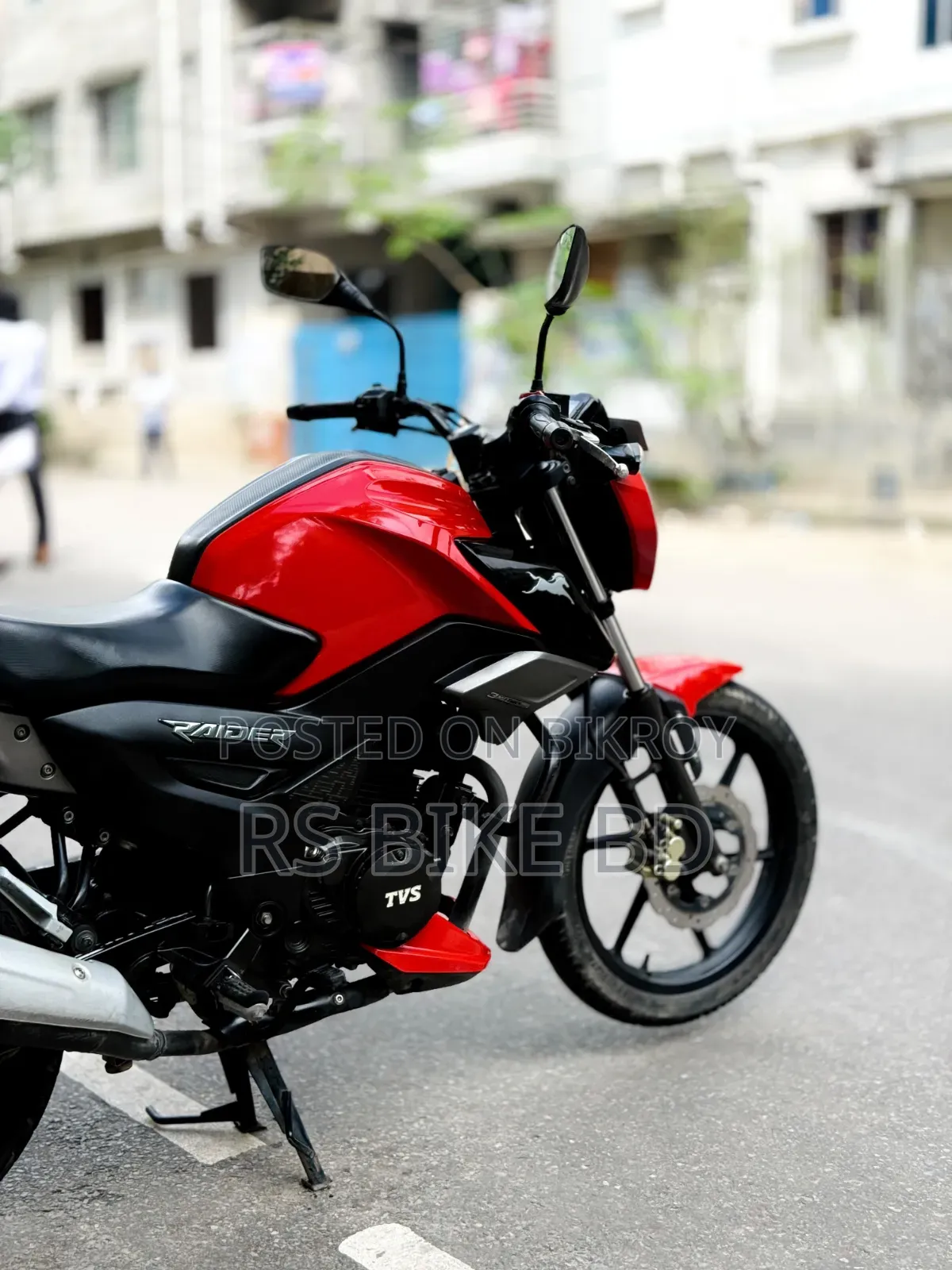 TVS Raider 125 2022 Red