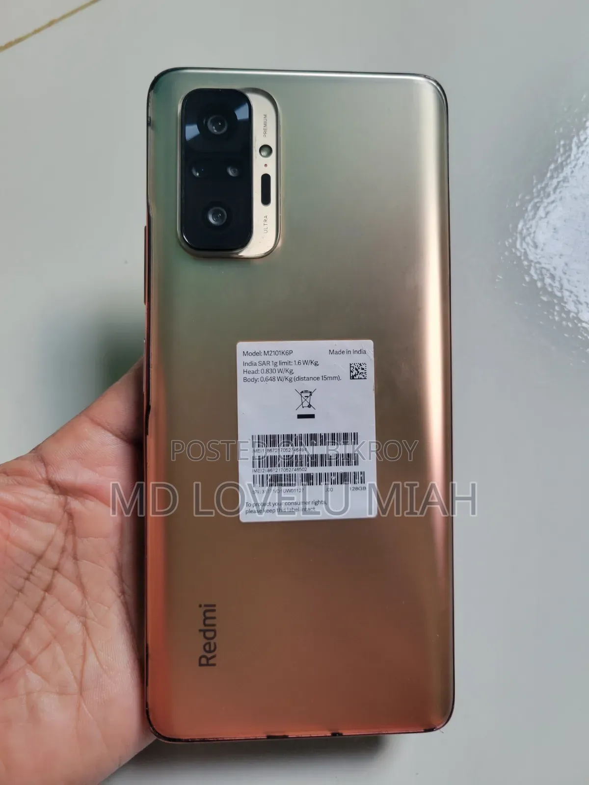 Xiaomi Redmi Note 10 Pro 128 GB Bronze