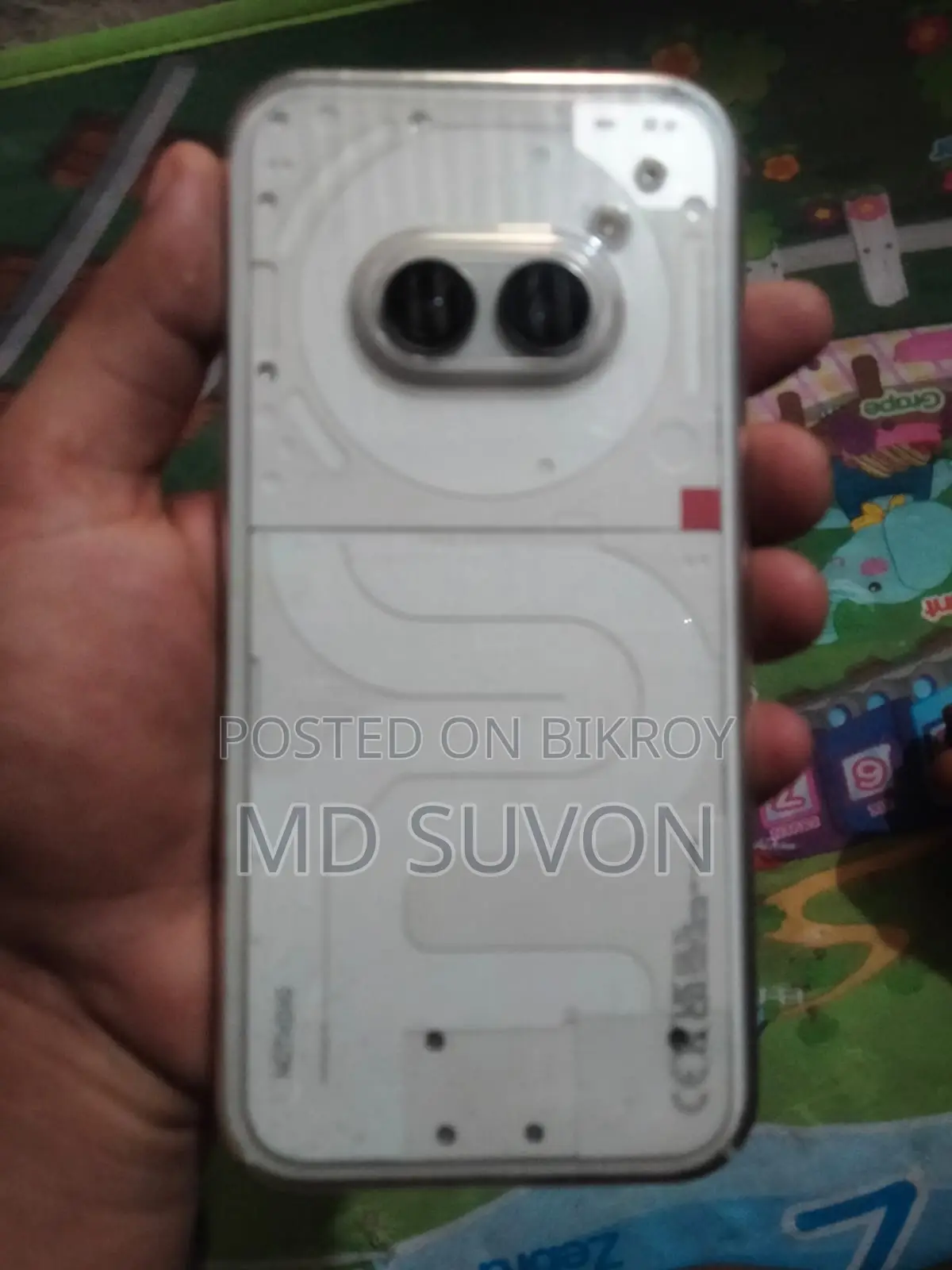 নাথিং ফোন ২এ ১২৮ জিবি সাদা