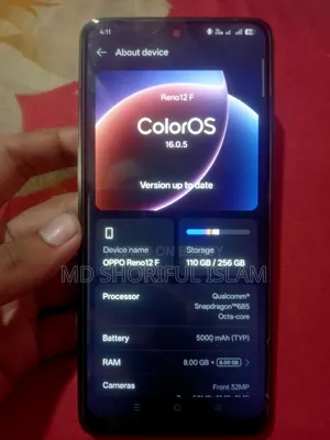 Oppo Reno12 F 5G 256 GB Black