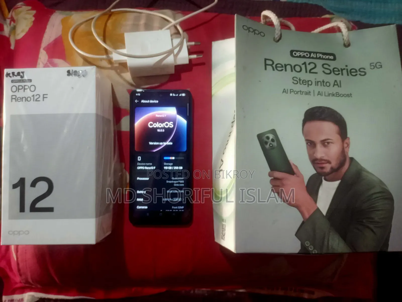 Oppo Reno12 F 5G 256 GB Black