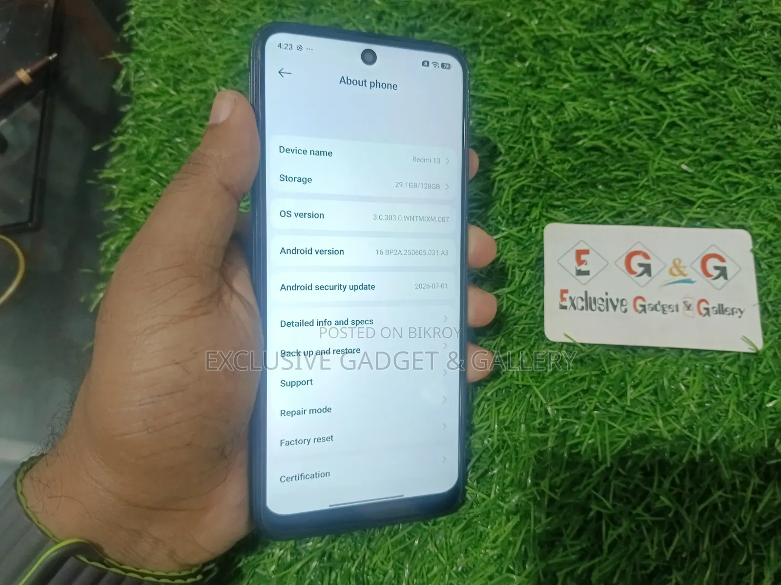 Xiaomi Redmi 13 128 GB Black