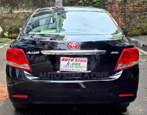 Toyota Allion 2012 Black