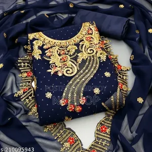 Georgette Embroidery Four Piece – Budget Friendly Collection