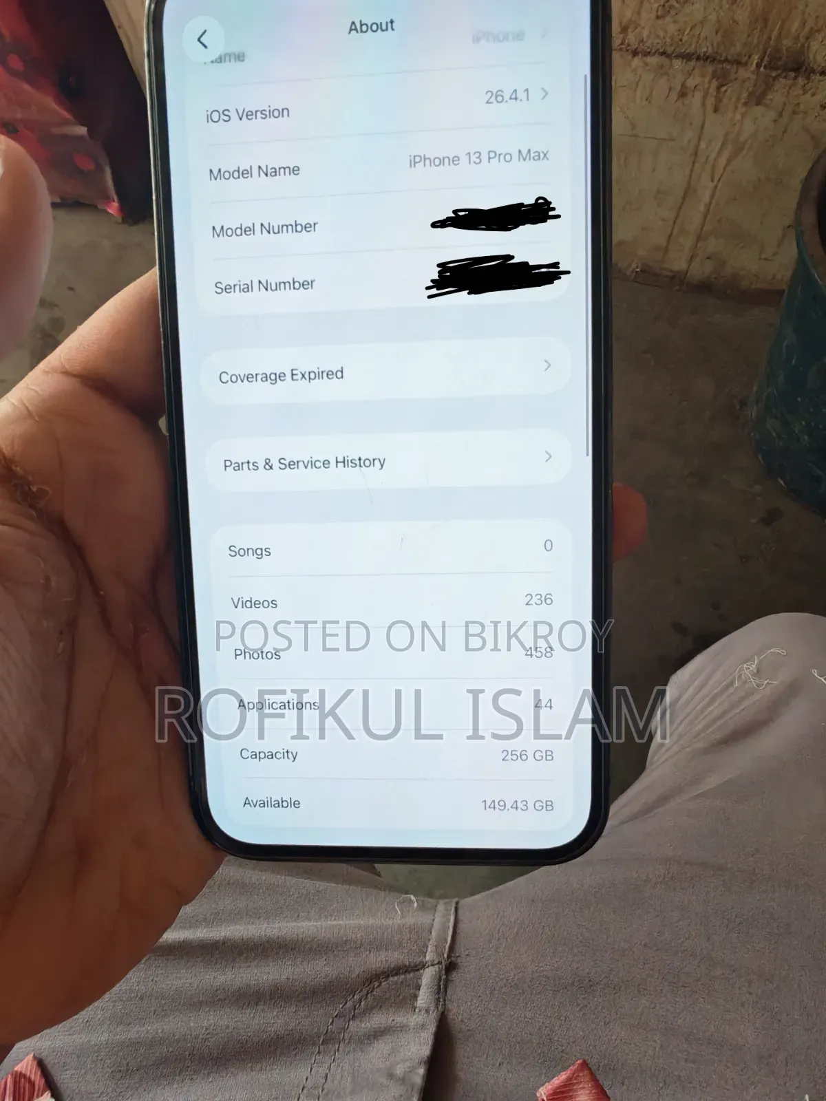 Apple iPhone 13 Pro Max 256 GB Gray