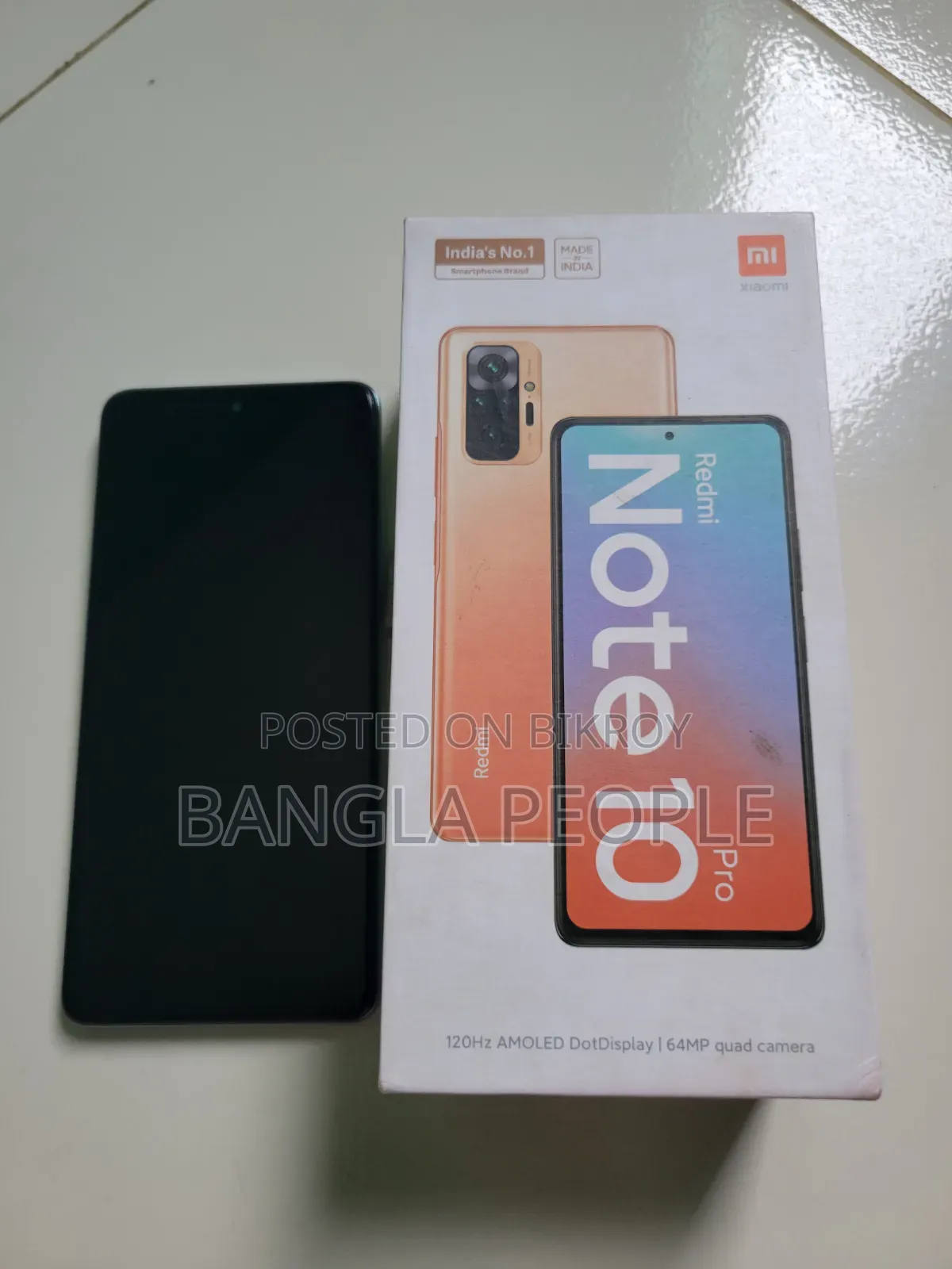 শাওমি রেডমি নোট ১০ প্রো ১২৮ জিবি লাল