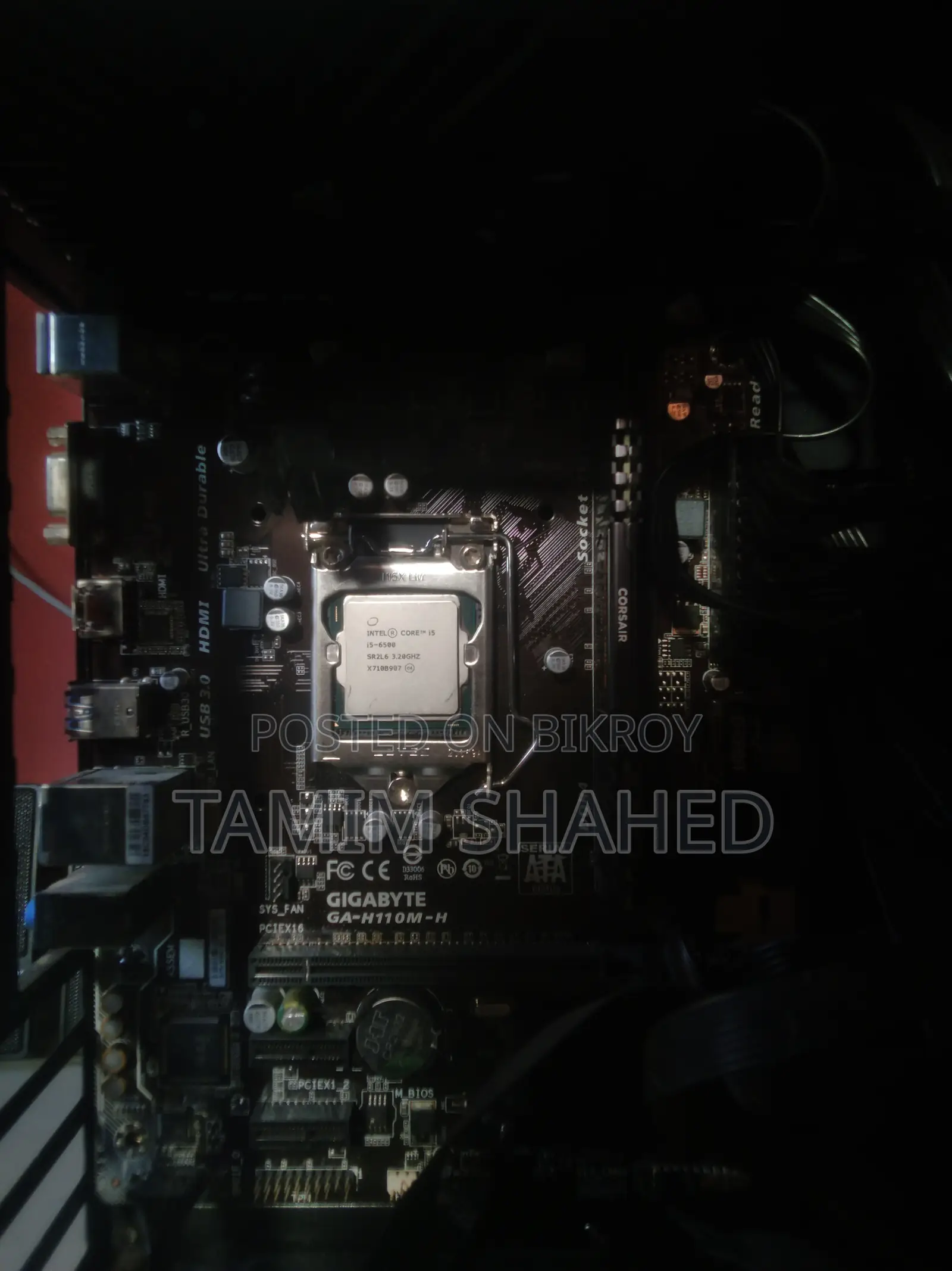 Desktop Computer Gigabyte 4GB Intel Core I5 SSD 256GB