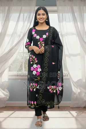 VIP Cotton Voile Block Print Three Piece – New Collection