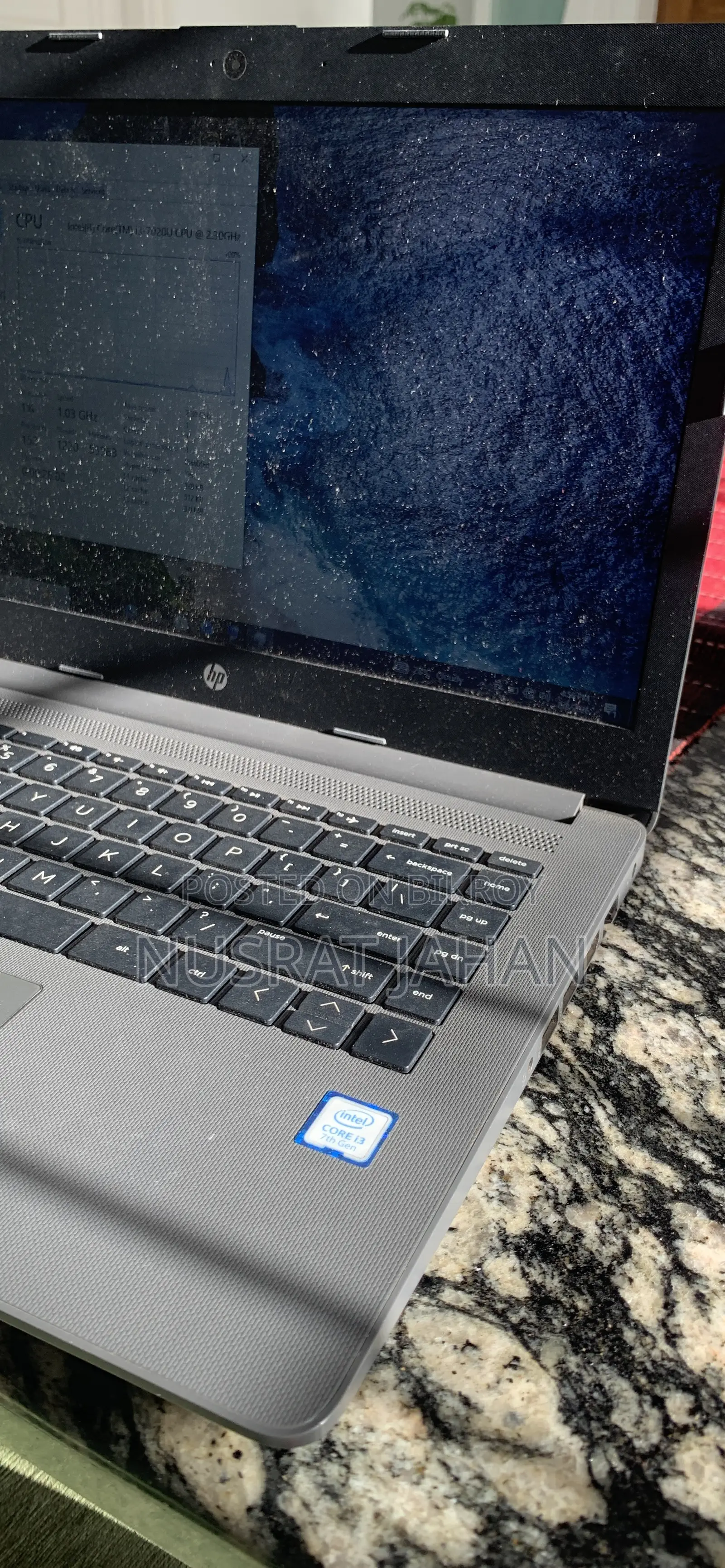 Laptop HP 240 G7 4GB Intel Core I3 HDD 1T
