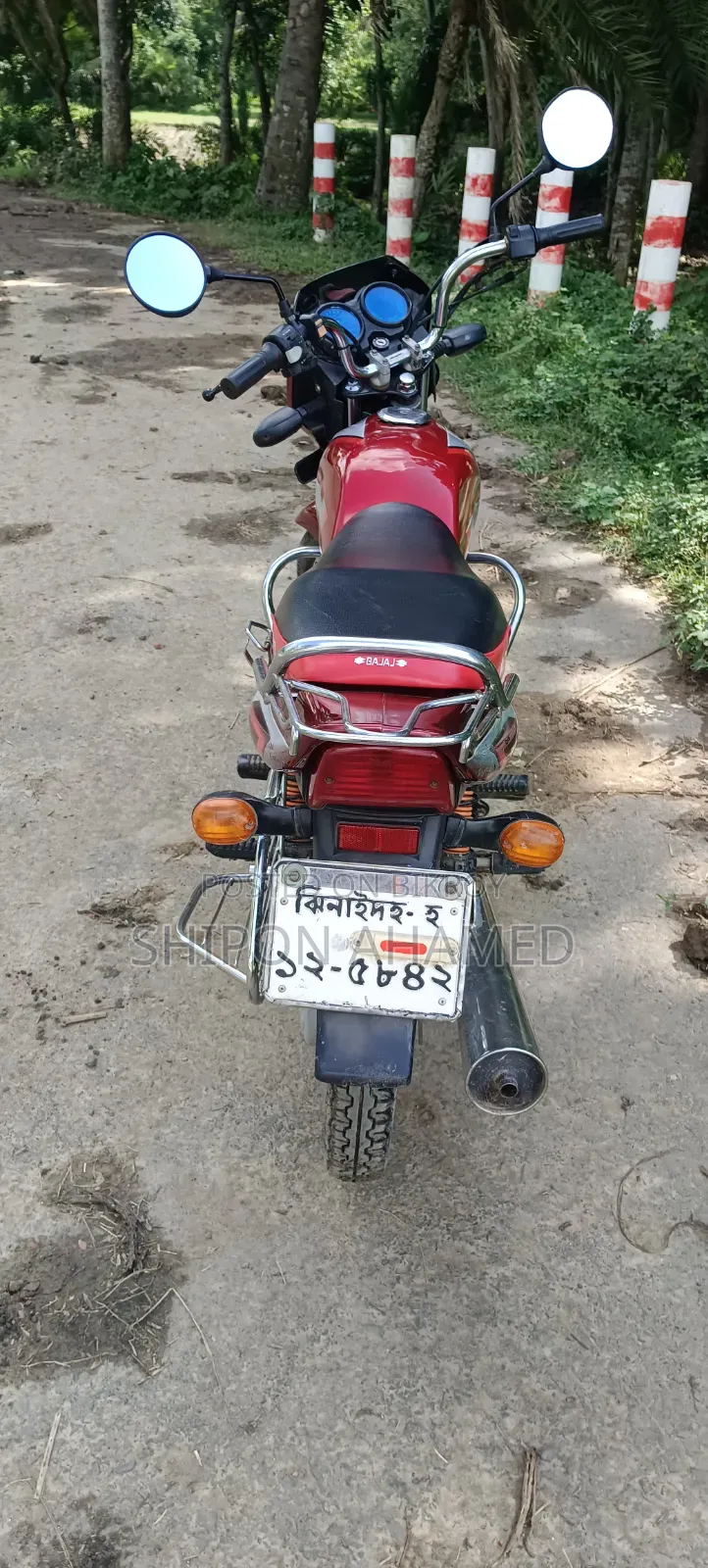 Bajaj CT 100 2016 Red
