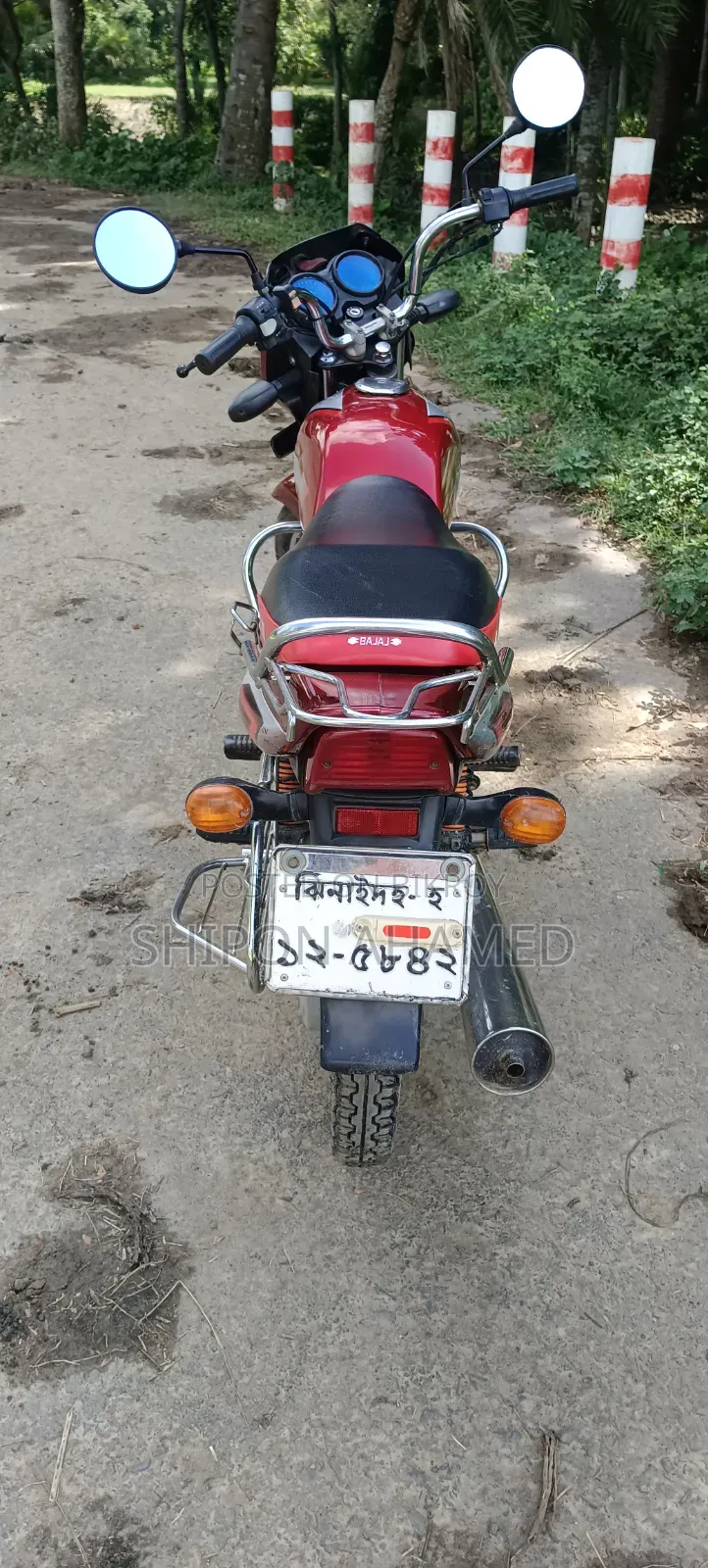 Bajaj CT 100 2016 Red
