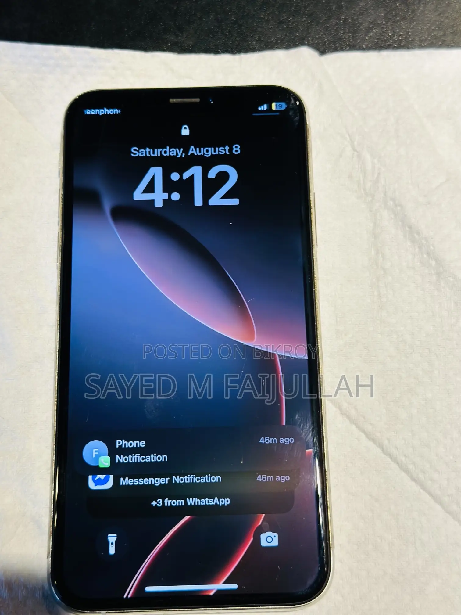 Apple iPhone XS 64 GB Silver