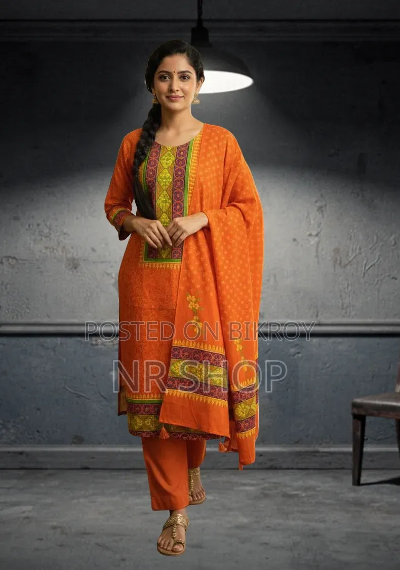 VIP Cotton Voile Block Print Three Piece – Stylish Collection