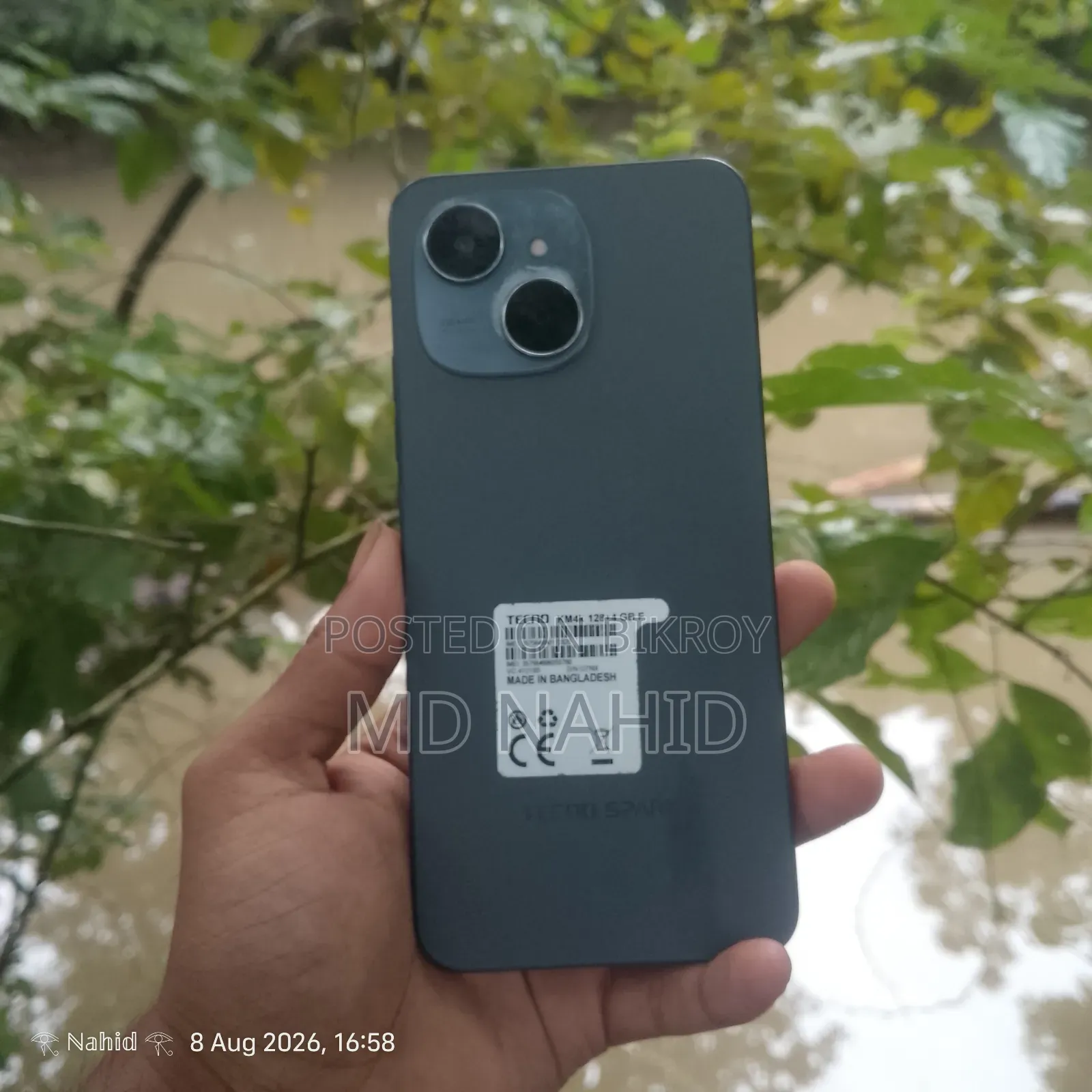 Tecno Spark 40C 128 GB Blue